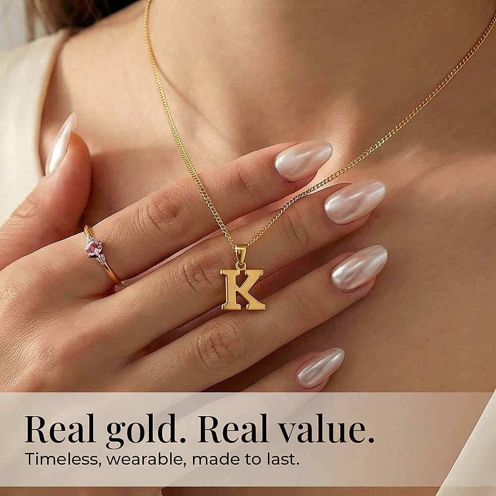 9K Yellow Gold  Pendant,  Gold Wt. 0.61 Gms