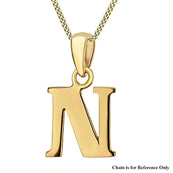 https://tjcuk.sirv.com/Products/73/6/7366137/9K-Yellow-Gold-9mm-x-16mm-Plain-N-Initial-Pendant_7366137.jpg?w=342&h=342