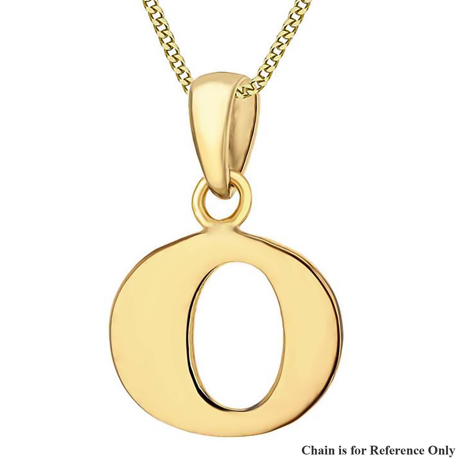 9K Yellow Gold  Pendant,  Gold Wt. 0.6 Gms