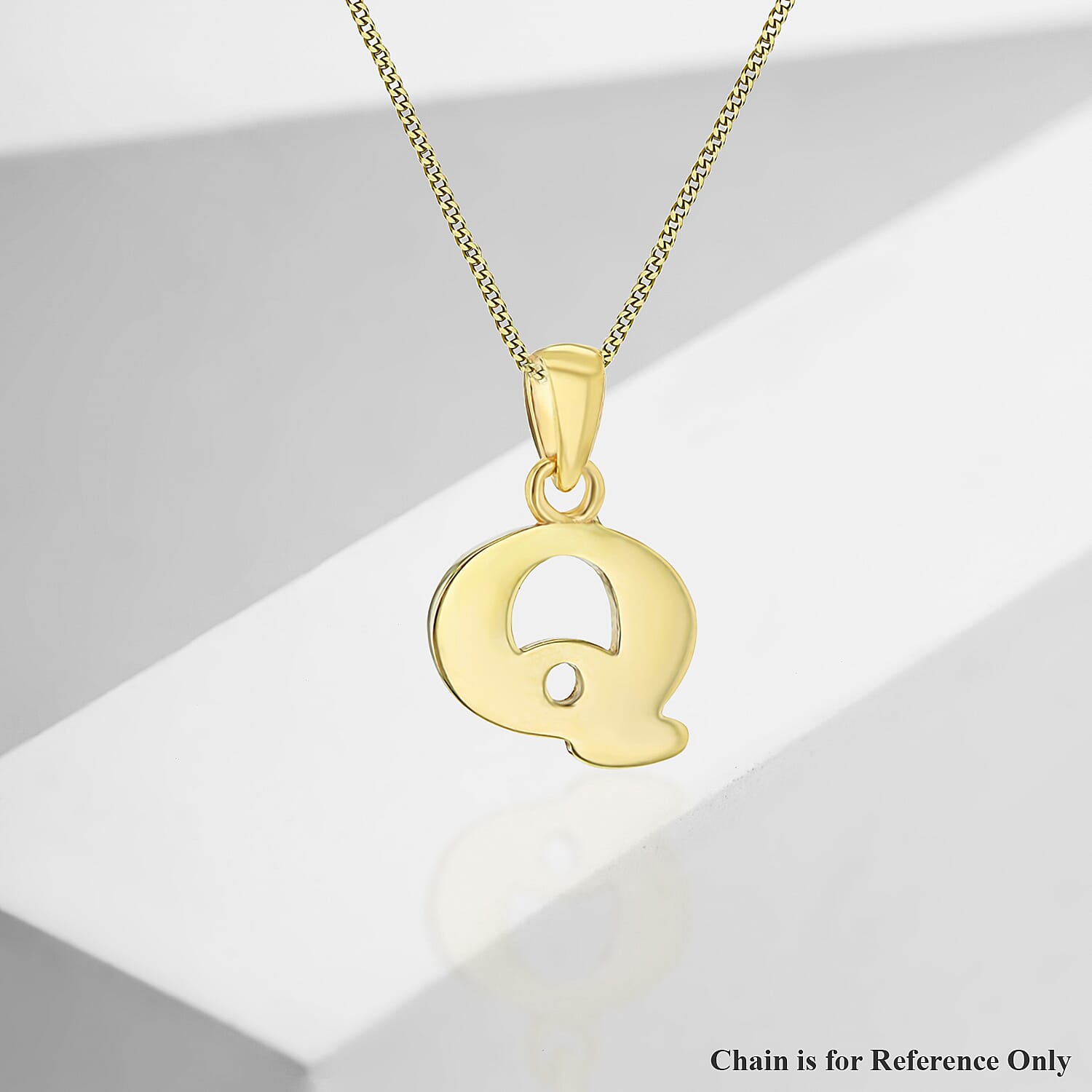 9K Yellow Gold  Pendant,  Gold Wt. 0.71 Gms