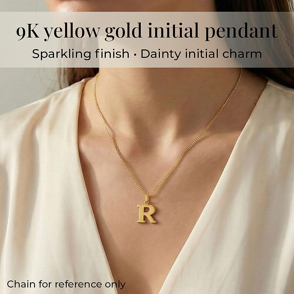 9K Yellow Gold  Pendant,  Gold Wt. 0.63 Gms
