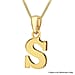 9K Yellow Gold  Pendant,  Gold Wt. 0.51 Gms