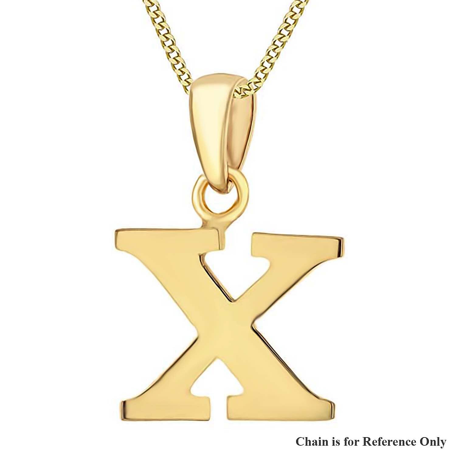 9K Yellow Gold  Pendant,  Gold Wt. 0.6 Gms