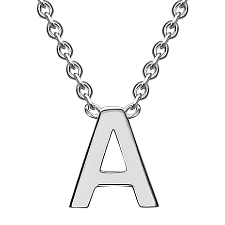 Rhodium Overlay Sterling Silver NecklaceE (Size - 15)