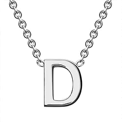 Rhodium Overlay Sterling Silver NecklaceE (Size - 15)