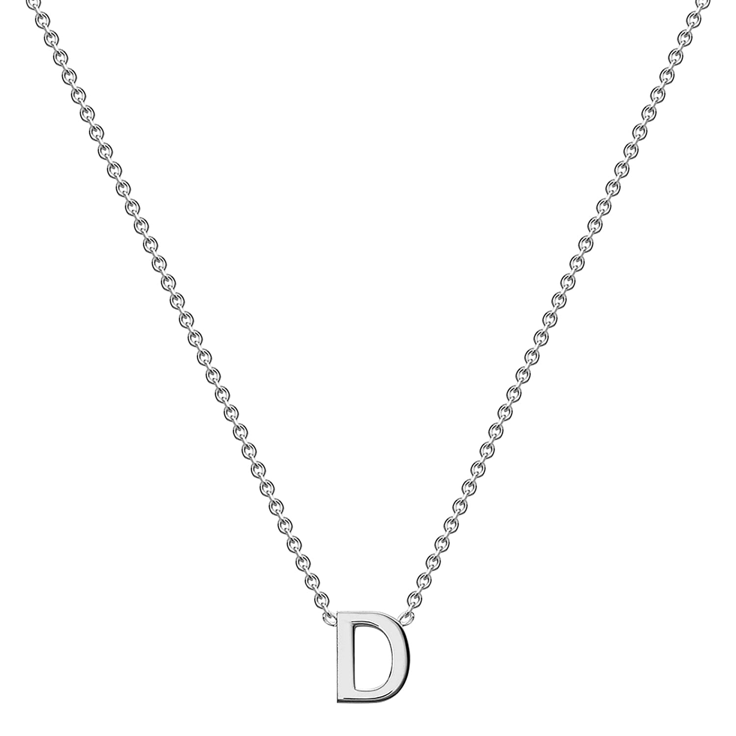 Rhodium Overlay Sterling Silver NecklaceE (Size - 15)