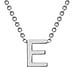 Rhodium Overlay Sterling Silver NecklaceE (Size - 15)