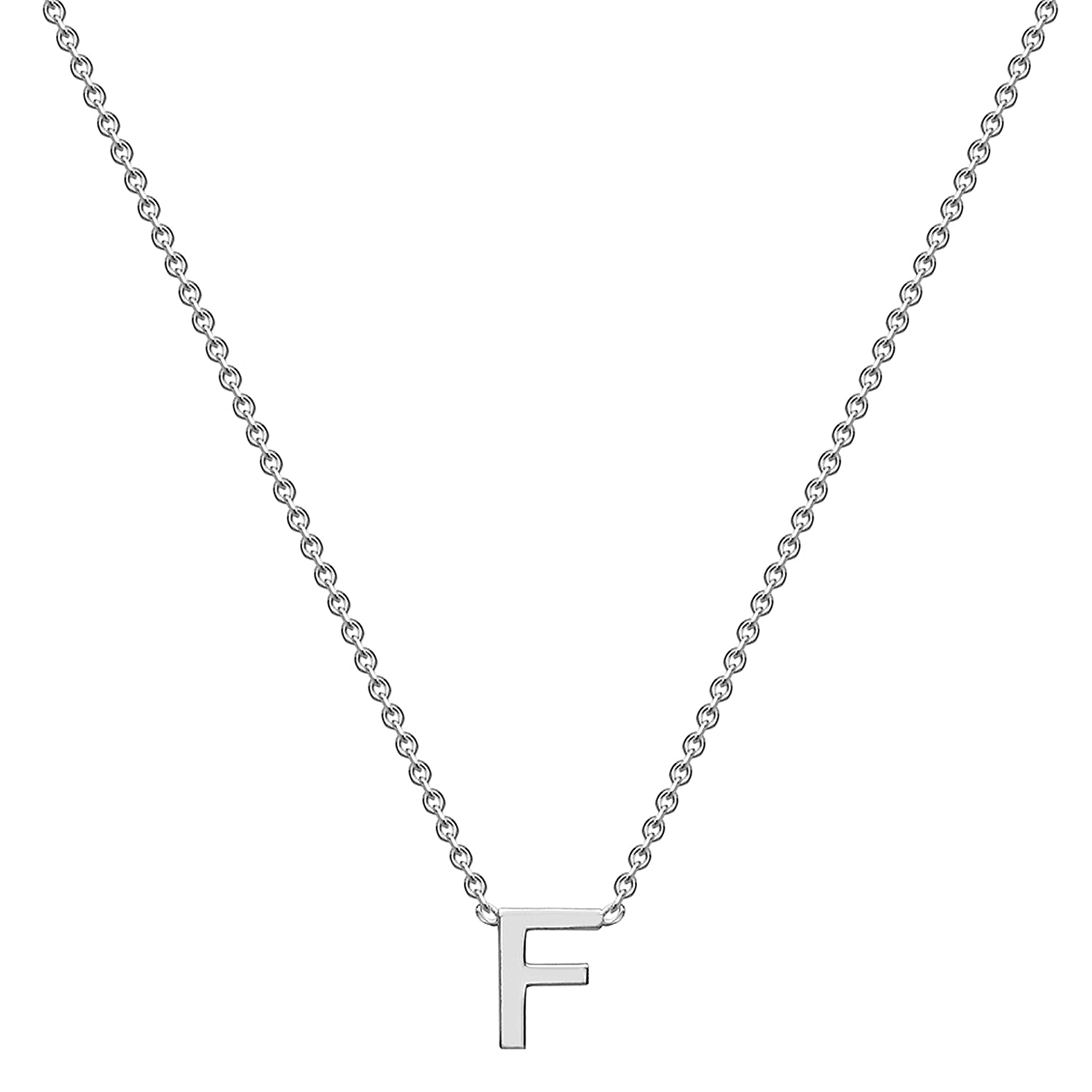 Rhodium Overlay Sterling Silver NecklaceE (Size - 15)