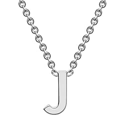 Rhodium Overlay Sterling Silver NecklaceE (Size - 15)