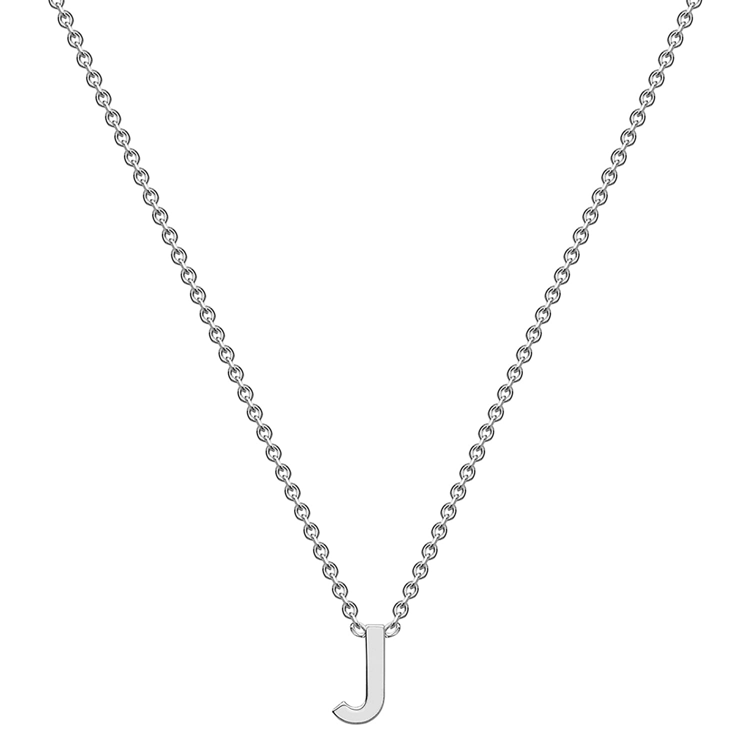 Rhodium Overlay Sterling Silver NecklaceE (Size - 15)