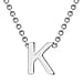 Rhodium Overlay Sterling Silver NecklaceE (Size - 15)