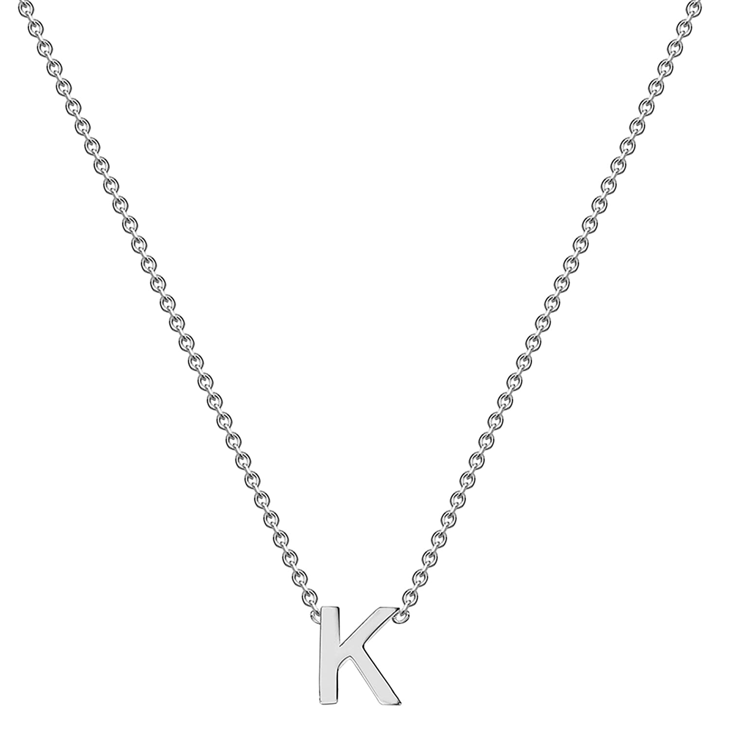 Rhodium Overlay Sterling Silver NecklaceE (Size - 15)