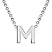 Rhodium Overlay Sterling Silver NecklaceE (Size - 15)