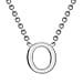 Rhodium Overlay Sterling Silver NecklaceE (Size - 15)