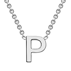 Rhodium Overlay Sterling Silver NecklaceE (Size - 15)