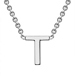 Rhodium Overlay Sterling Silver NecklaceE (Size - 15)