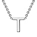 Rhodium Overlay Sterling Silver NecklaceE (Size - 15)