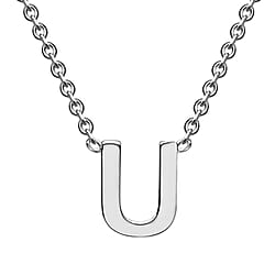 Rhodium Overlay Sterling Silver NecklaceE (Size - 15)