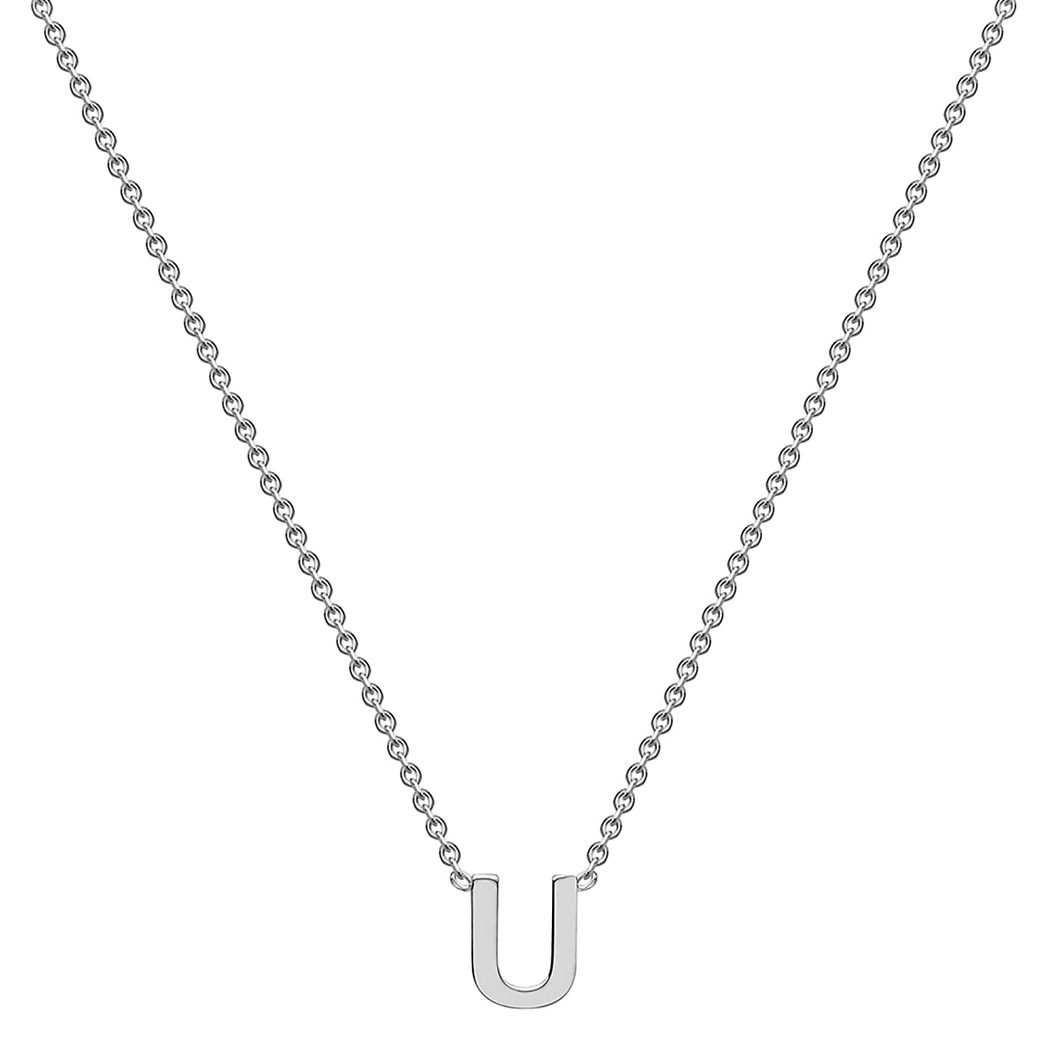 Rhodium Overlay Sterling Silver NecklaceE (Size - 15)