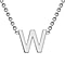 Rhodium Overlay Sterling Silver NecklaceE (Size - 15)