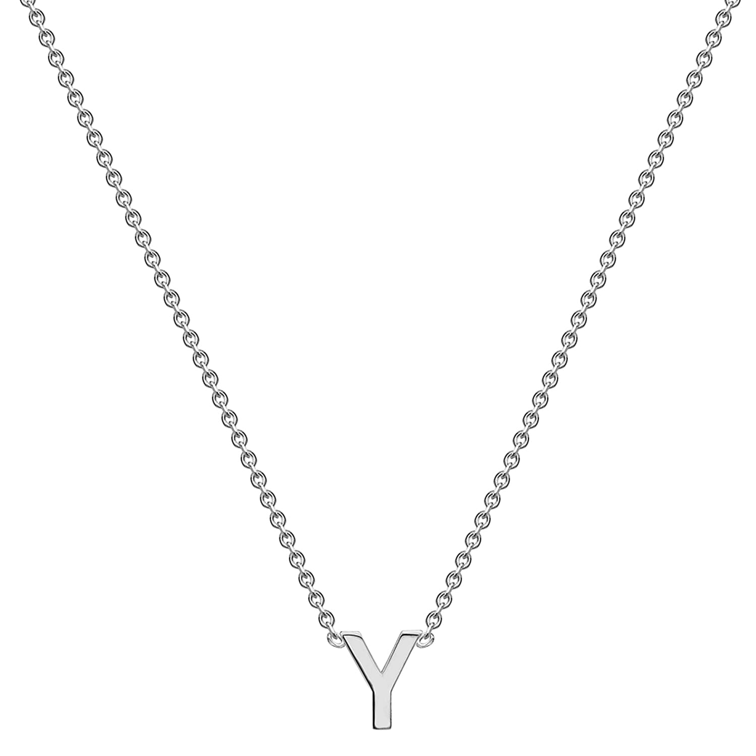 Rhodium Overlay Sterling Silver NecklaceE (Size - 15)