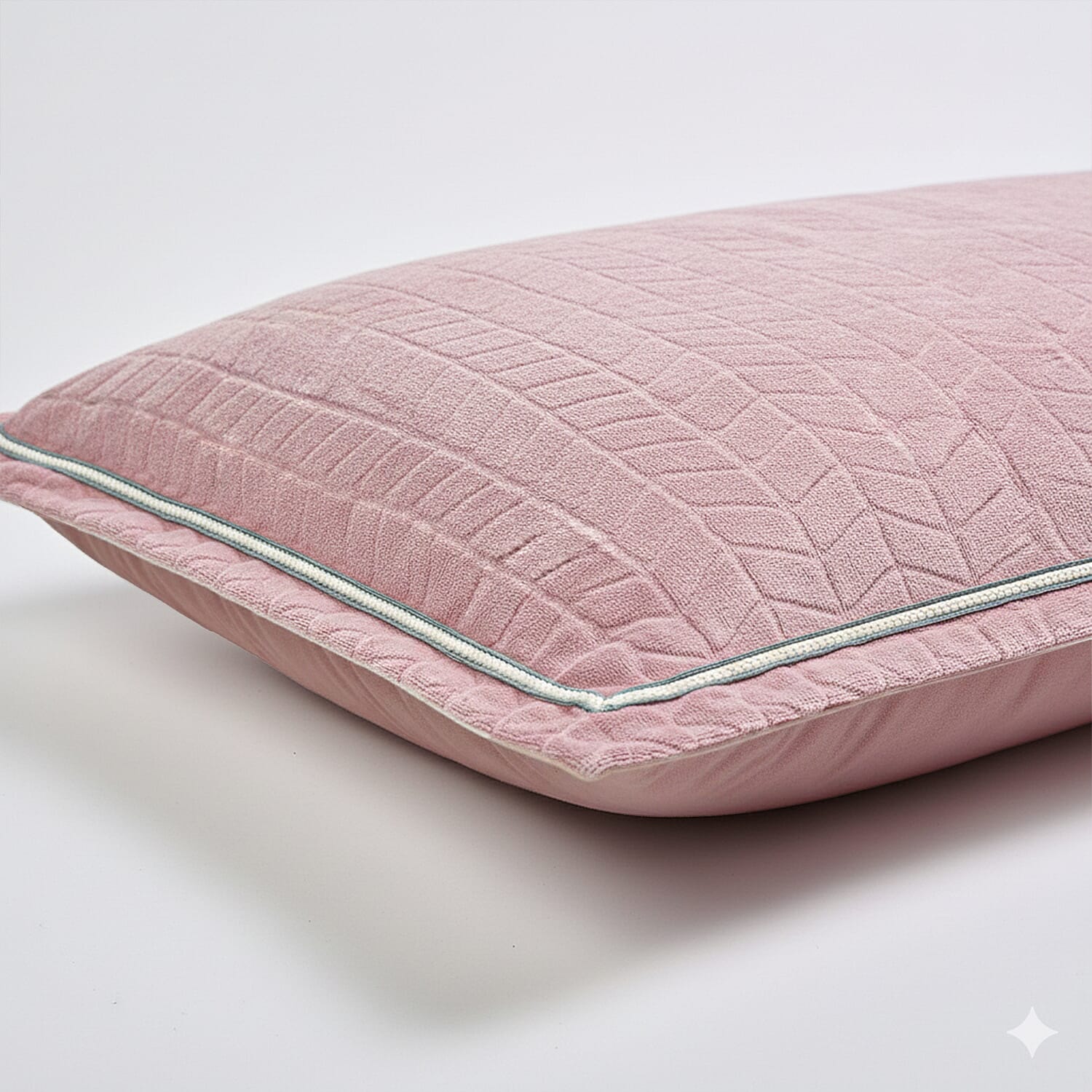 Set of 3 - Milky Velvet Duvet Cover with 2 Pillow Case - Pink