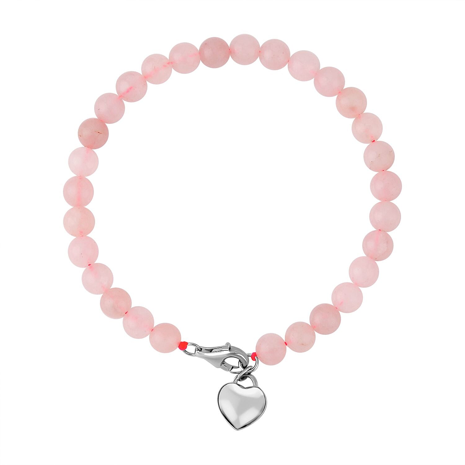 Sterling silver rose hot sale quartz bracelet