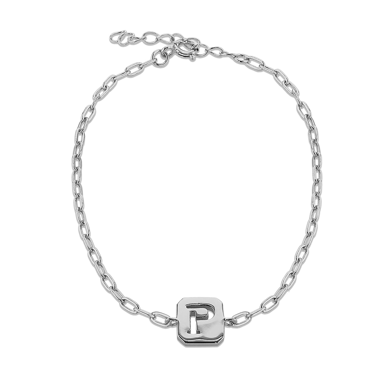 P hot sale letter bracelet