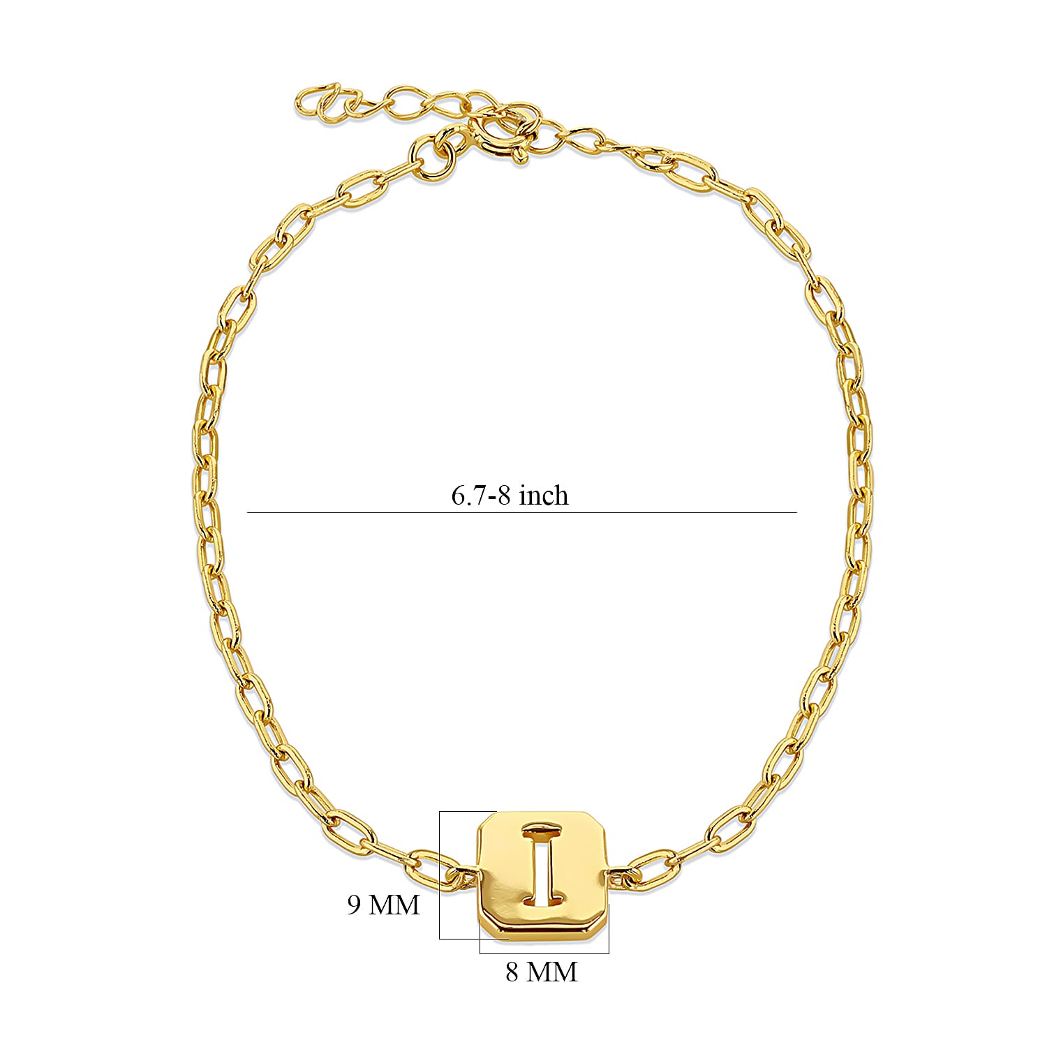 Sterling Silver Bracelet (Size - 8)