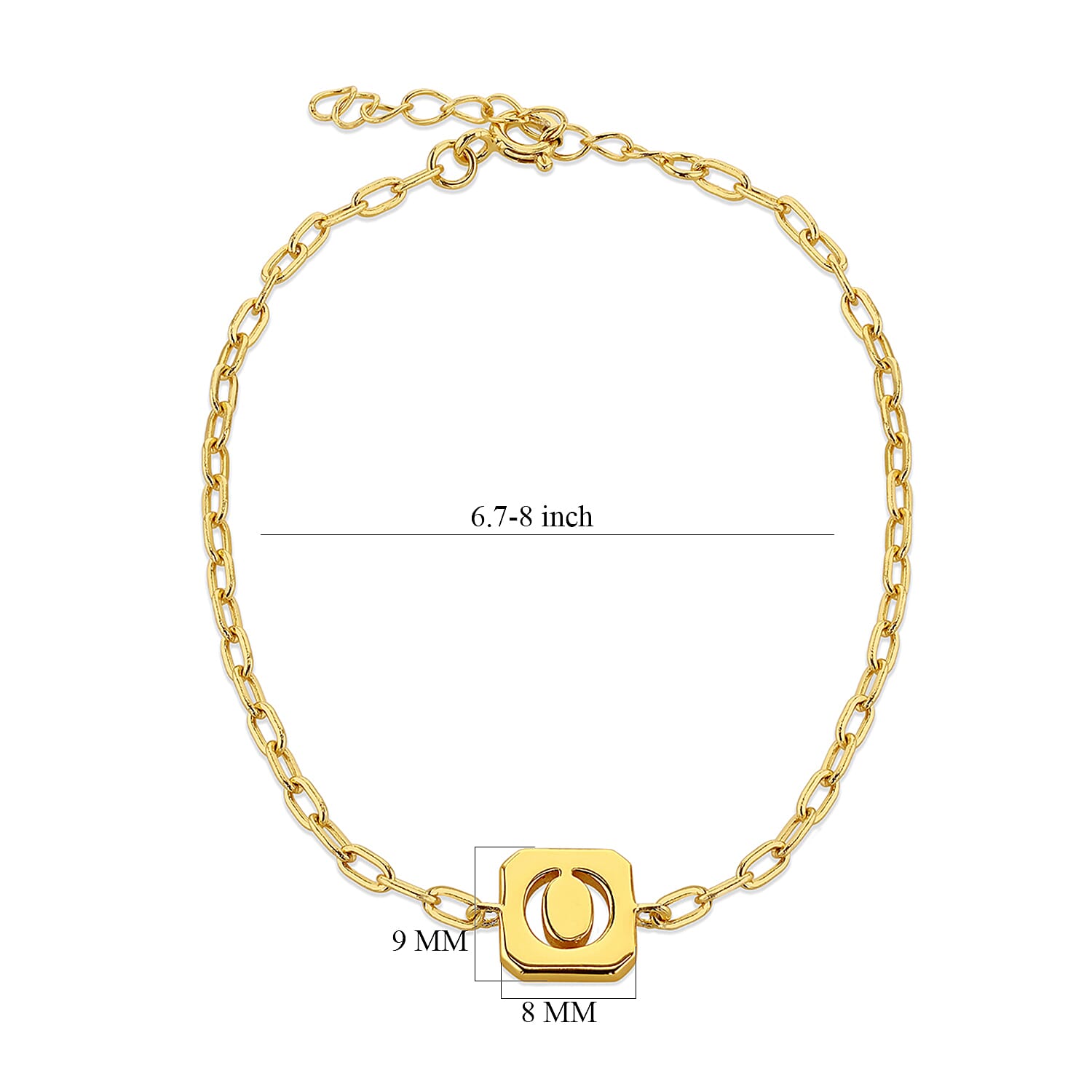 Sterling Silver Bracelet (Size - 8)