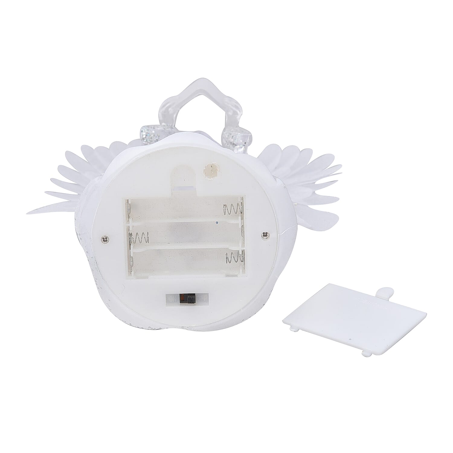 Little Fiber Angel with Warm Light (3xAAA Battery Not Included)