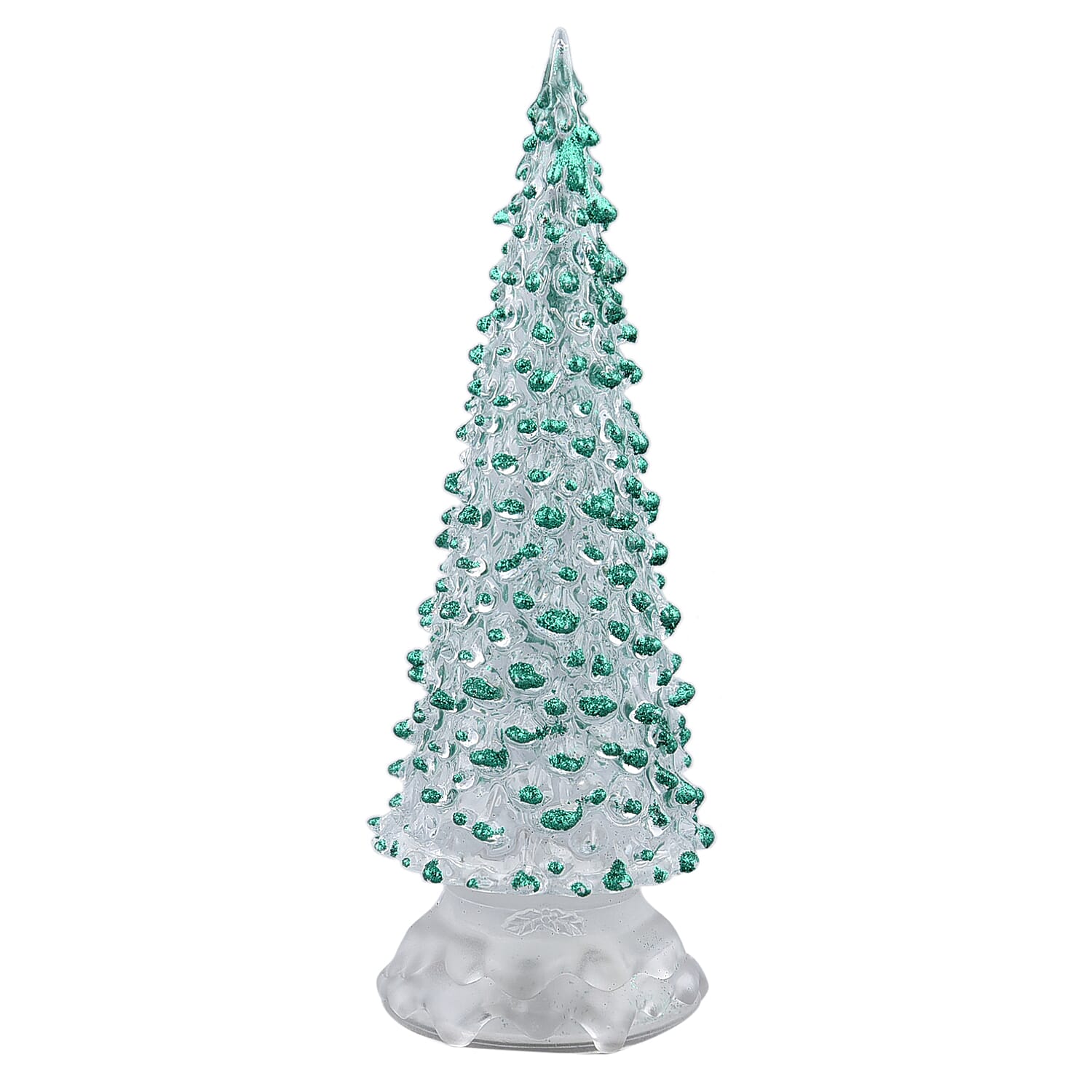 Set of 3 - Christmas LED Tree Light (Size 31x8 Cm, 26x8 Cm &19x3 Cm) - Green