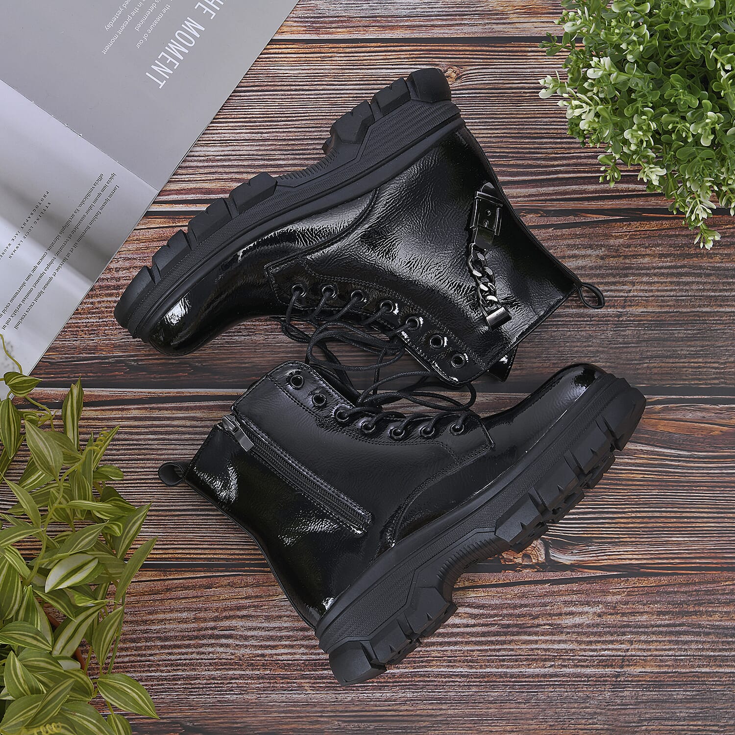 Women's ankle boots sales with zipper