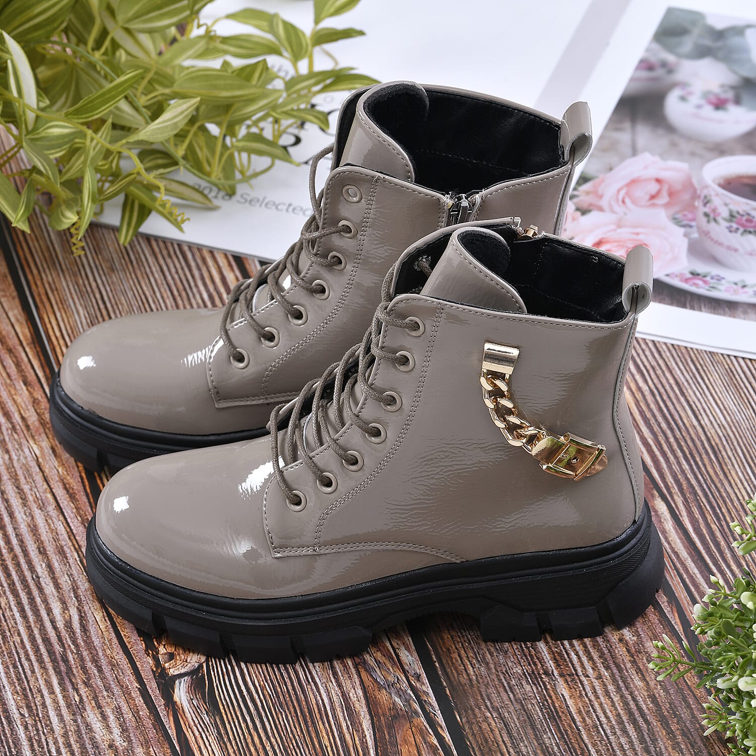 LA MAREY - Womens Ankle Boots - Black 