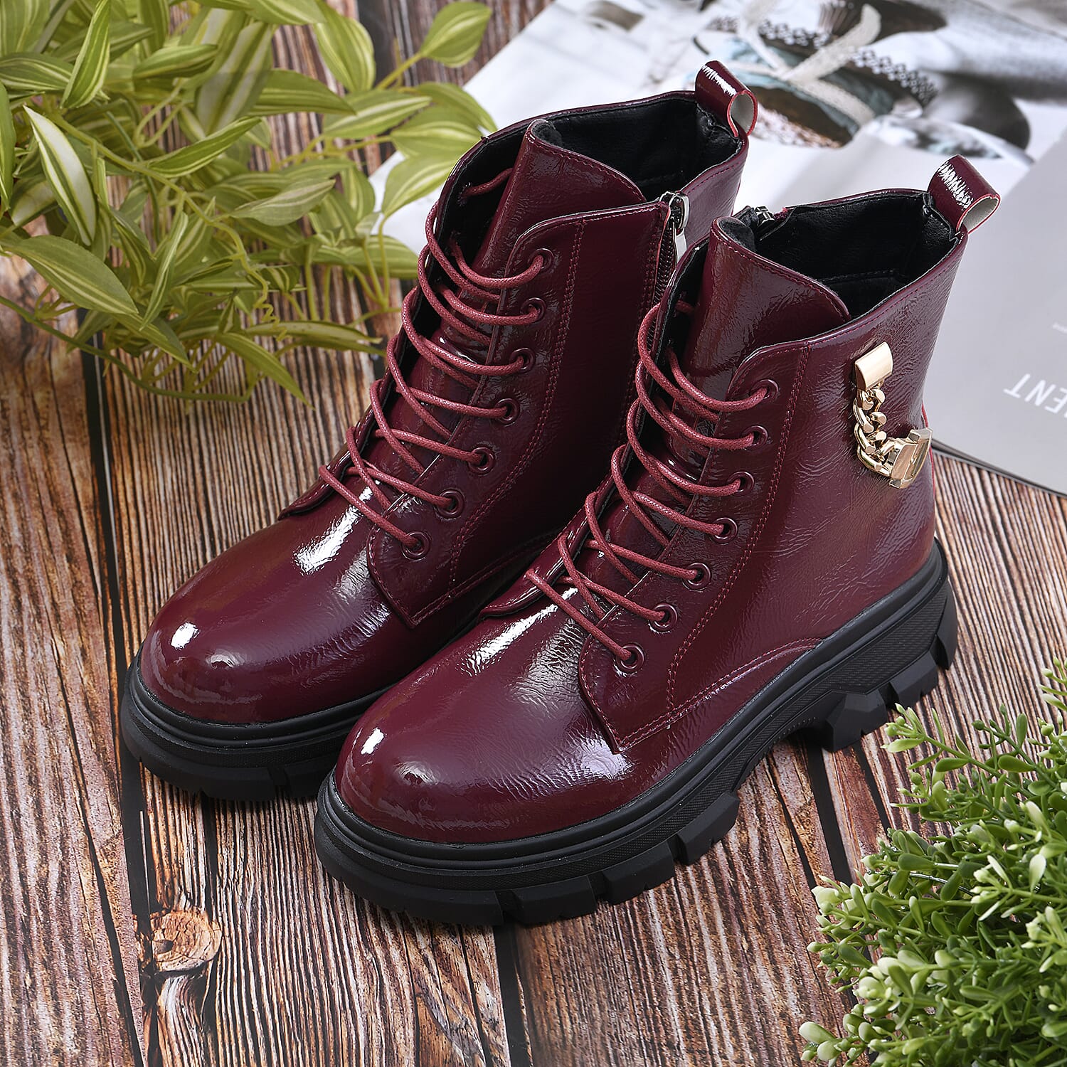 LA MAREY - Womens Ankle Boots - Black 