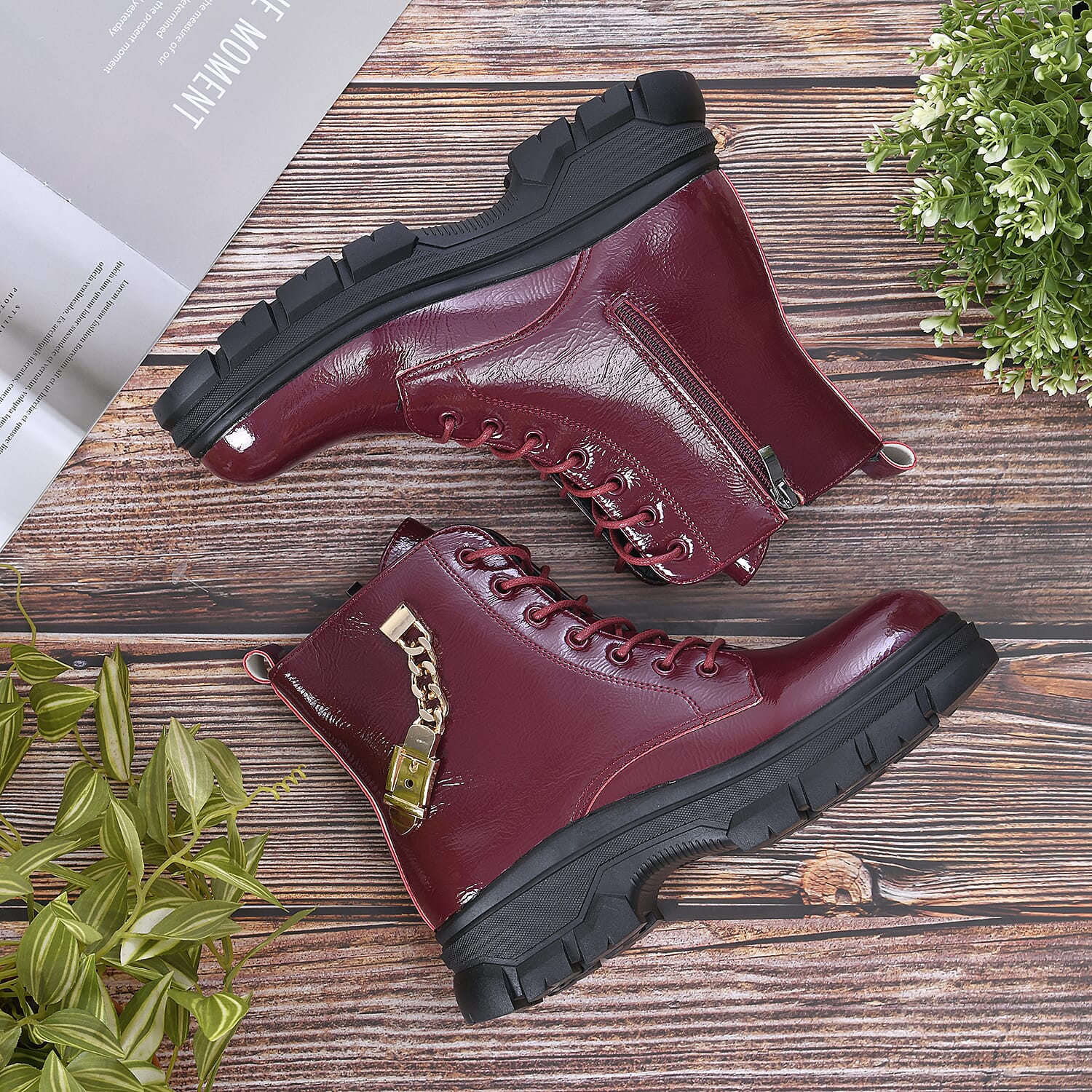 LA MAREY - Womens Ankle Boots - Black 