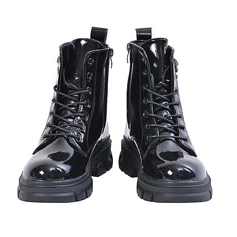 LA MAREY - Womens Ankle Boots (Size 8) - Black