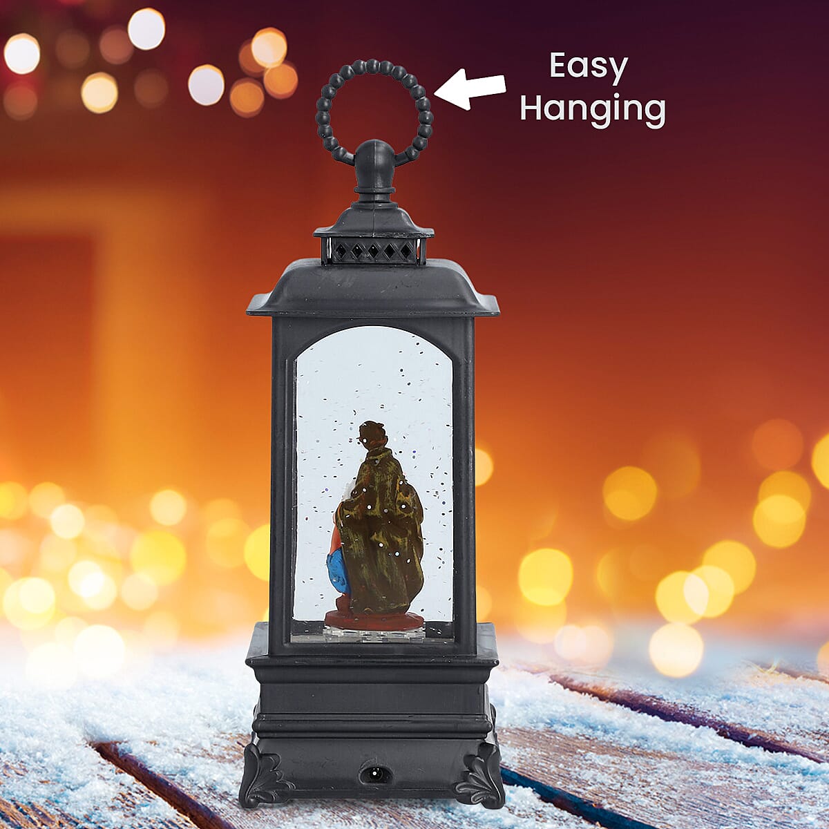 Musical Nativity Lantern (Size 23x8x8Cm) - Requires 3AAA Batteries (Not Incld) Musical Nativity Lantern (Size 23x8x8Cm) - Requires 3AAA Batteries (Not Incld)
