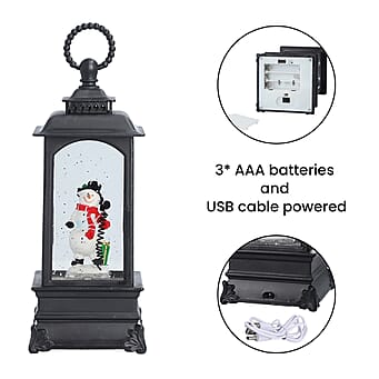https://tjcuk.sirv.com/Products/73/7/7370201/Snowman-Lantern-with-Glitter-and-Warm-Light-Black_7370201_3.jpg?w=342&h=342