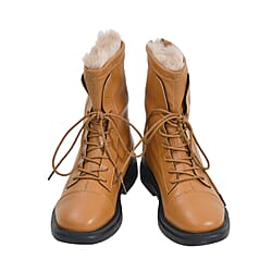 Upper PU material Inner lining -Velvet - PU Outsole -TPR