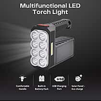 LED Solar Handheld Torch