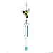 Beautiful Humming Bird Wind Chime (Size - Pipe Dia 1.2 cm) - Multi