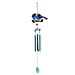 Beautiful Humming Bird Wind Chime (Size - Pipe Dia 1.2 cm) - Multi