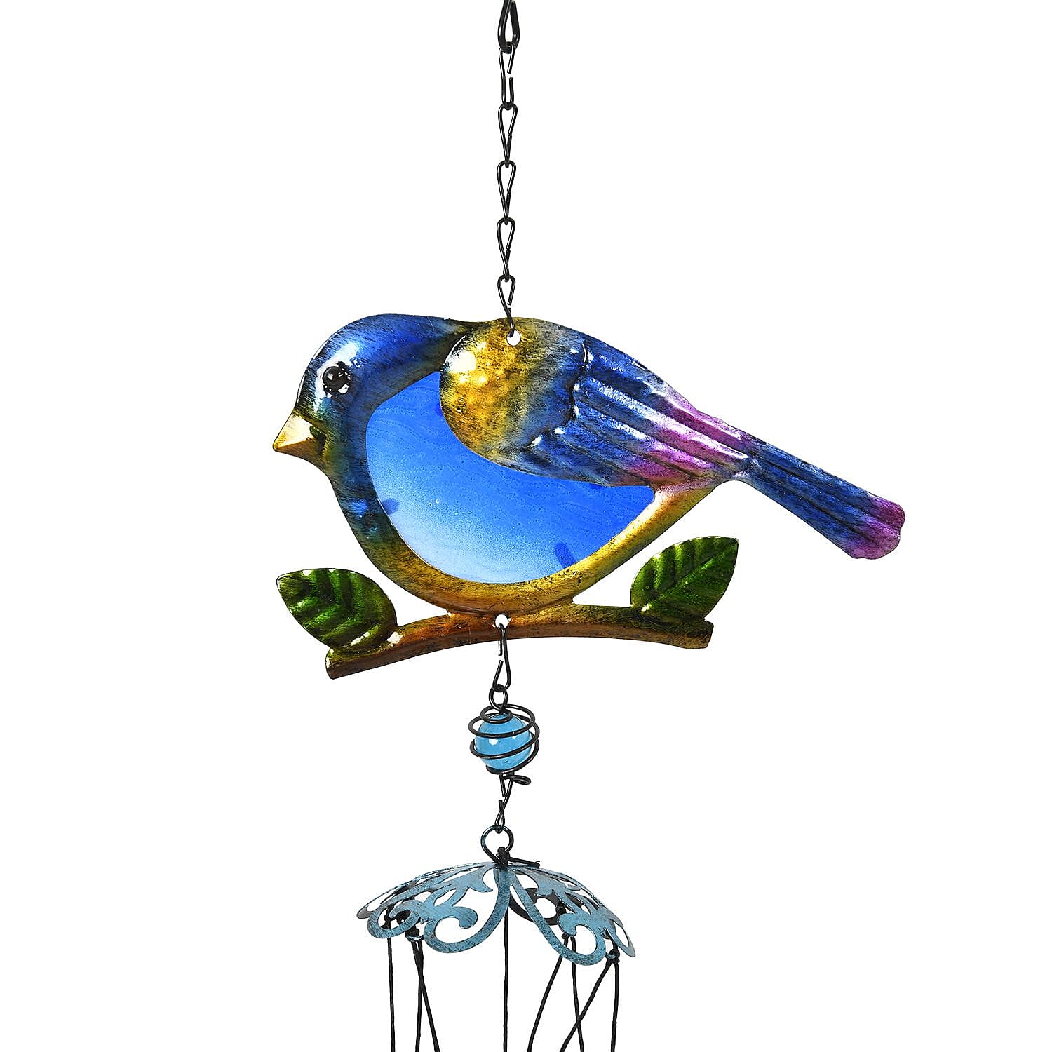 Beautiful Bird Wind Chime (Size - Pipe Dia 1.2 cm) - Multi