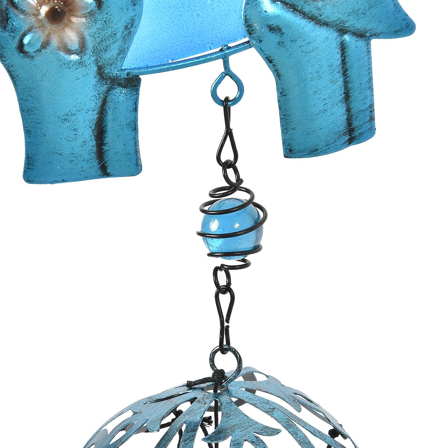 Beautiful Elephant Wind Chime (Size - Pipe Dia 1.2 cm) - Multi