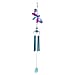 Beautiful Humming Bird Wind Chime (Size - Pipe Dia 1.2 cm) - Multi