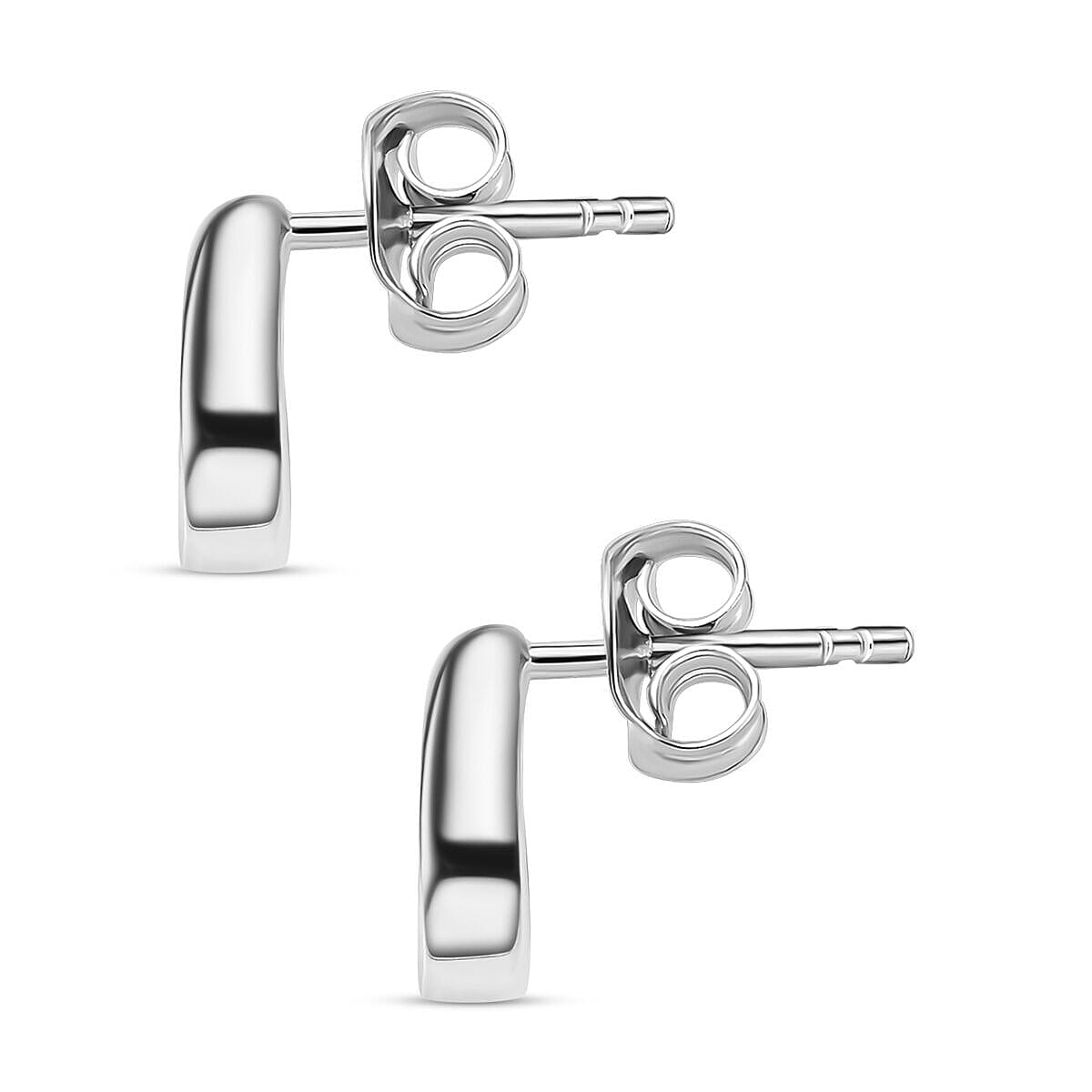 9K White Gold Diamond (G-H) Stud Earrings 0.19 Ct