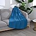 SUPER BARGAIN- Fleece Solid Blanket (Size 170x130 cm) - Blue
