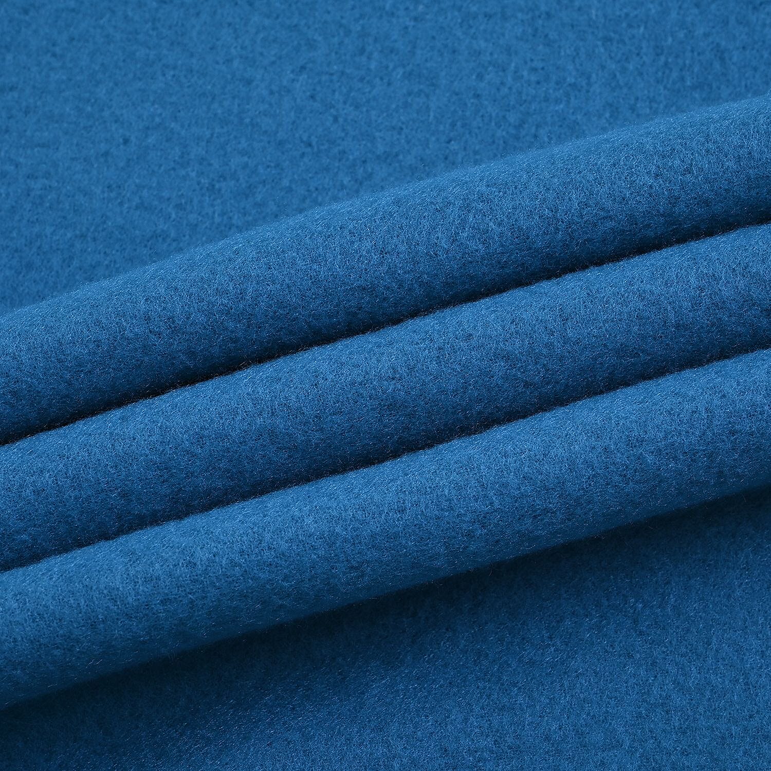 SUPER BARGAIN- Fleece Solid Blanket (Size 170x130 cm) - Blue