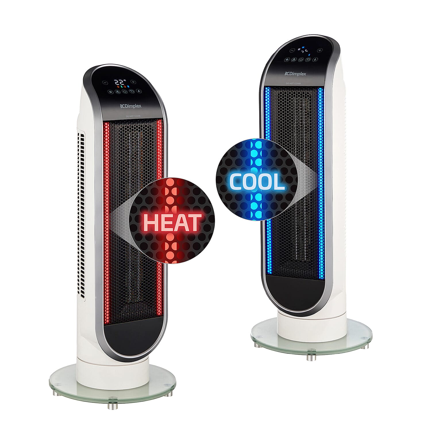 Closeout Deal - Dimplex Maxair Hot and Cold 2 in 1 Smart Heater and Fan